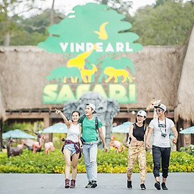 Vé Vinpearl Safari Phú Quốc - Vườn Thú Mở Đầu Tiên Tại Việt Nam