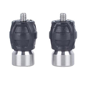 2pcs   Bow Sight Stabilizer Dampener Adjustable Lens Retainer Adaptor