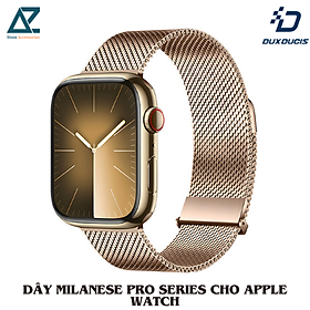 Dây Đeo Thép Lưới DUX DUCIS Milanese Pro dành cho Apple Watch Ultra 2 / 1, Apple Watch Series 9-1/SE/SE 2022_ Hàng chính hãng