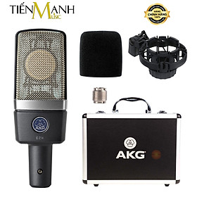 Micro AKG C214 - Mic Condenser Thu Âm Phòng Studio, Mic Biểu Diễn Microphone Cardioid Hàng Chính Hãng