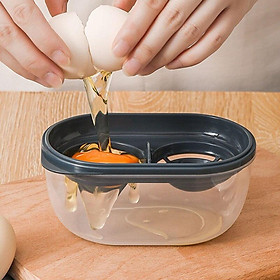 Simple Egg Separator Protein Storage Box Organizer Household Capacity Egg Separation Baking Tools Kitchen Gadgets