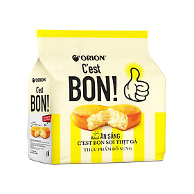 Bánh ăn sáng Orion C est Bon sợi thịt gà truyền thống 85G