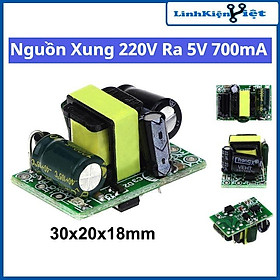 Mạch nguồn xung chuyển đổi 220VAC ra 5V 700mA