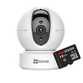 Camera Ezviz C6C (CV246 1080P) + Tặng thẻ nhớ Hikvision 32GB - Hàng Chính Hãng