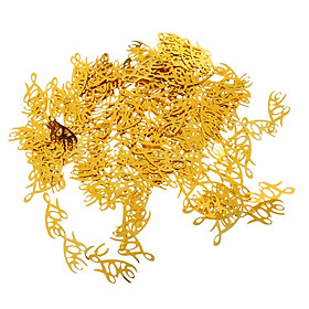 Romantic Love Table Confetti Sparkle Scatter Sprinkles Wedding Decor Gold