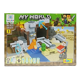 Bộ Xếp Hình - My World - 677 (Li62) - Mẫu 3 (116 Mảnh Ghép)