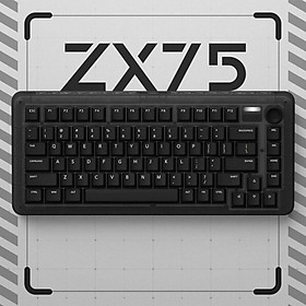 Mua Bàn phím cơ IQUNIX ZX75 Dark Side Wireless RGB - Hàng Chính Hãng