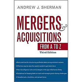 Mergers and Acquisitions from A to Z
