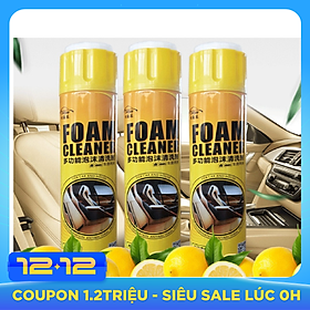 Chai xịt tẩy rửa nội thất ô tô - Bình xịt rửa nội thất FOAM