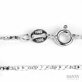 Dây Chuyền Nữ Danny Jewelry Bạc 925 Xi Bạch Kim AI0Y0037