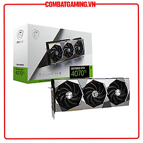 Mua Card Màn Hình MSI RTX 4070 Ti Suprim X 12GB GDDR6X - Hàng Chính Hãng