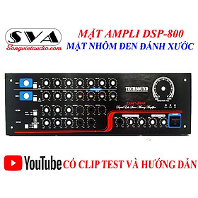 MẶT AMPLI 4 KÊNH DSP 800 - NHÔM