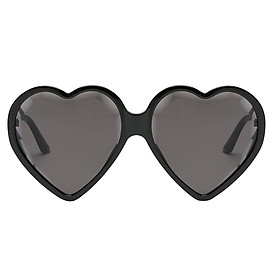 Plastic Frame Heart Shaped Sunglasses Womens Eyewear Eyeglasses