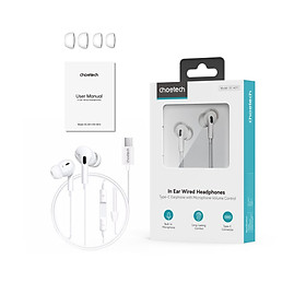 Mua Tai nghe Choetech OC-A011  dây nhét tai Type C có đệm cao su (hàng chính hãng)
