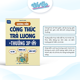 Sách Hướng Dẫn Công Thức Trả Lương + Thưởng 3P (Vị trí - Năng lực - Hiệu suất)