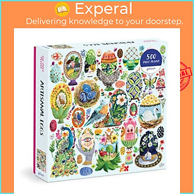 Sách - Artisanal Eggs 500 Piece Puzzle by Augustwren (UK edition, paperback)