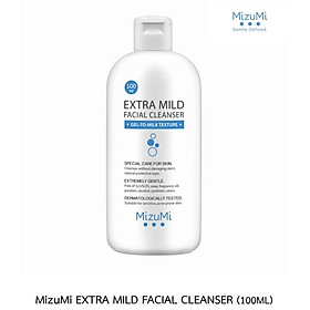 Sữa Rửa Mặt MizuMi Extra Mild Facial Cleanser 5 Free 100ml