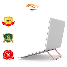 Giá Đỡ Dành Cho Laptop Macbook Để Bàn Chất Liệu Hợp Kim Nhôm Cao Cấp Hàng Nhập Khẩu Helios