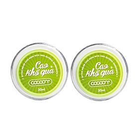 Combo 2 Cao Khổ Qua Cocoon dưỡng da sáng mịn (30ml/hộp)