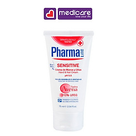 Kem dưỡng tay PHARMALINE Sensitive 75ml