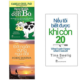 [Download Sách] Combo 3 Cuốn Sách Làm Thay Đổi Cuộc Đời Bạn: Đời Ngắn Đừng Ngủ Dài (Tái Bản) + Nếu Tôi Biết Được Khi Còn 20 (Tái Bản) + Ngày Xưa Có Một Con Bò... / Tặng Kèm Bookmark Thiết Kế Happy Life