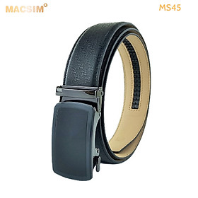 Thắt lưng nam da thật cao cấp nhãn hiệu Macsim MS45