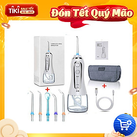 Máy Tăm Nước Du Lịch Cầm Tay  H2ofloss HF-6 - Hàng Chính Hãng
