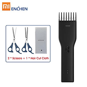 XIAOMI ENCHEN Boost USB Electric Hair Clipper Máy cắt gốm hai tốc độ