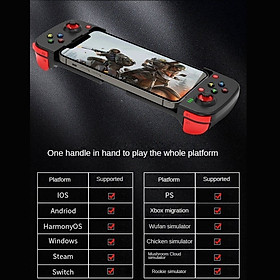 Mua Gamepad Tay Game Không Dây Bluetooth 5.0 D3 Đa Nền Tảng Có Đèn Led Phím Cho Điện Thoại  Máy Tính  Máy Tính Bảng  Máy Game....- Hàng Chính Hãng