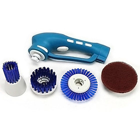 Máy Làm Sạch Vết Bẩn Với Nhiều Đầu Bàn Chải Phiên Bản Pin Khô (24x5.5Cm)