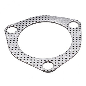 4x Car Triangle 3  High Temperature Exhaust Gasket Flange 2.5 Inch