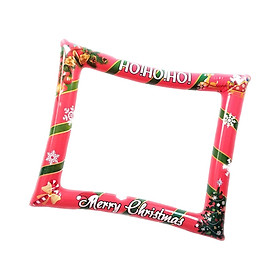 Inflatable Photo Frame Picture Frame Photo Props Supplies Birthday Party Decoration Party Favors Photo Frame for Xmas Wedding Party Carnival