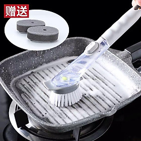 BÁO GIÁ Chổi Nhựa Chà Sàn | Shopee Lazada Sendo Tiki mới nhất 24 Bàn chải nhựa chà sàn đa năng cán dài tự động xịt nước cây chổi bọt biển cọ rửa nhà bếp phòng tắm vệ sinh