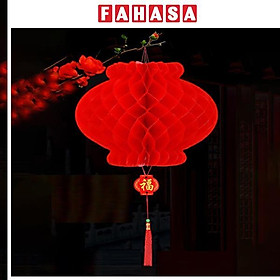Đèn Lồng Đỏ Trang Trí Tết 25 cm