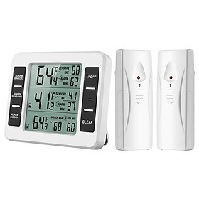 Bộ thiết bị đo nhiệt độ độ ẩm môi trường mini đa năng không dây cao cấp (Tặng kèm pin)