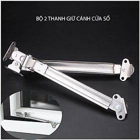 Mua Bộ 2 thanh giữ cố định cánh cửa sổ tránh bị gió thổi làm vỡ cửa