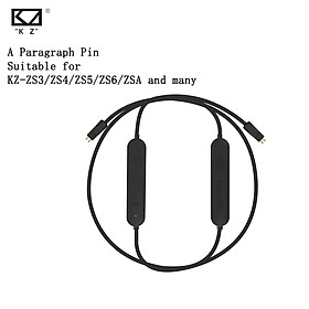 KZ ZSN/ZSNPRO Waterproof Aptx Bluetooth Module Bluetooth 4.2 Wireless Upgrade Cable Cord Z Upgrade Module Wire With 2PIN/MMCX Connector For Original KZ Earphone ZS10PRO/AS06/AS16/ZST/ZS10/ZSTPRO/ES3/ES4/AS10/BA10/ZS6/ZS5/ZS4/ZS3 Headphones