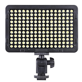 Portable Video Studio Photography Light Lamp Panel 176 LEDs 5600K for Cannon Nikon Pentax Olympus Camcorder DSLR Camera