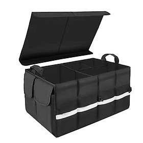 Auto Car Trunk Organizer Car Storage Organizer for Camping Pickup Sedan