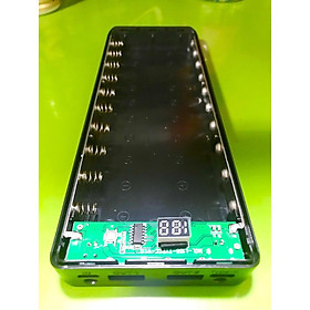 BÁO GIÁ Màn Hình Lg Có Cổng Type C | Shopee Lazada Sendo Tiki mới nhất 44 Box sạc dự phòng không pin 10 cell 18650 màn hình LCD có cổng Type-C màu đen