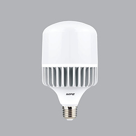 Bóng đèn LED Bulb Trụ 20W MPE LB-20 - Thân nhôm - Ánh sáng vàng