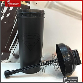 Bình lắc tập gym bình thể thao shake bottle Super Hero