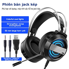 Mua Tai nghe gaming MC Q9 - Phiên bản có đèn LED - Tai nghe có dây chụp tai có Mic  âm thanh Hifi 7.1 sống động chống ồn