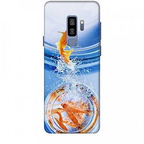 Ốp lưng dành cho điện thoại  SAMSUNG GALAXY S9 PLUS Cá Betta Vàng