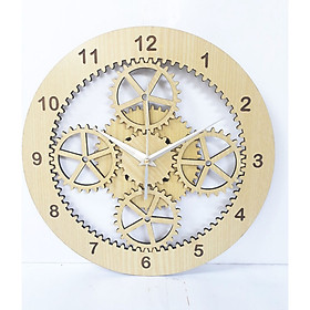 Mua đồng hồ treo tường hình bánh răng mới lạ -tặng pin đồng  hồ  đồng hồ decor trang trí phòng trở nên độc đáo