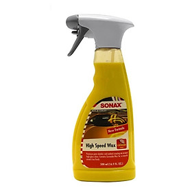 Chai xịt đánh bóng sơn ướt Sonax Highspeed Wax 288200 dung tích 500ml