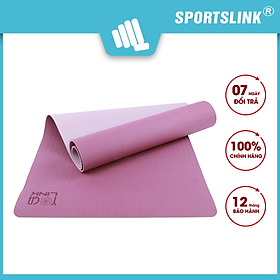 Thảm tập Sportslink Siêu bám YogaLink TPE 2 lớp 6mm