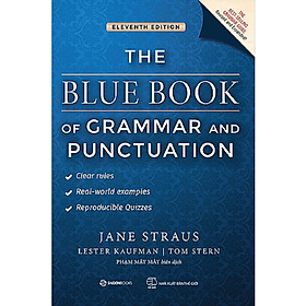 [Download Sách] The Blue Book of Grammar and Punctuation - Tác giả: Jane Straus, Lester Kaufman, Tom Stern