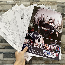 Tranh tô màu Tokyo Ghoul anime