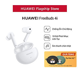 Tai Nghe Không Dây Huawei FreeBuds 4i | Chống Ồn Chủ Động | 10 Giờ Phát Nhạc Liên Tục | Âm Thanh Chân Thật | Hàng Phân Phối Chính Hãng